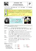 Vorschau - Arbeitsblätter - Present progressive & Present progressive vs. Simple present - Panda (4 Arbeitsblätter mit Lösungen) - Seite 3