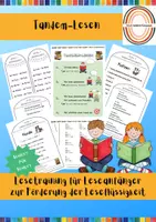Vorschau - Fördermaterial/Inklusion - Tandem-Lesen: Lesetraining zur Steigerung der Leseflüssigkeit - Deckblatt