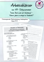 Vorschau - Arbeitsblätter - Arbeitsblätter zur YouTube - Doku "Keinen Bock mehr auf Ausbildung?" Klasse 8-13 - Deckblatt