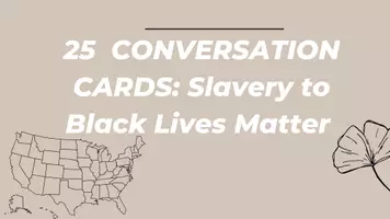 Vorschau - Poster - Conversation Cards: African American History Slavery Black Lives Matter - Seite 1