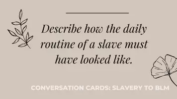 Vorschau - Poster - Conversation Cards: African American History Slavery Black Lives Matter - Seite 3