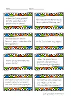 Vorschau - Arbeitsblätter - Materialpaket: Winterferien (Zeitformen, Arbeitsblätter, Fragekarten, ...) - Deckblatt