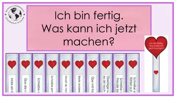 Vorschau - Aufgabenkarten - Selbstbeschäftigung: Was kann ich jetzt machen? - Deckblatt
