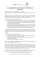 Aperçu - Fiches - L’élaboration du budget d’une commune. - Page 2
