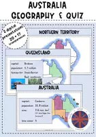 Vorschau - Spiele - Präsentationsfolien Australia - Geography - Deckblatt