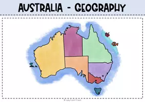 Vorschau - Arbeitsblätter - Materialpaket Australia - Geography - Seite 2
