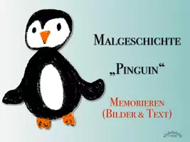 Vorschau - Arbeitsblätter - MATERIALPAKET „PINGUIN“ für Kindergartenkinder und Grundschüler (wachsend*) - Seite 3