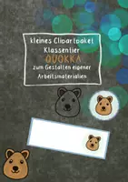 Vorschau - Mal- und Bastelvorlagen - kleines Clipartpaket Klassentier QUOKKA zum Gestalten eigener Namenskärtchen und Arbeitsmaterialien - Deckblatt