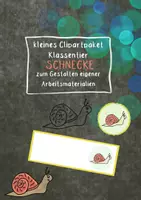 Vorschau - Mal- und Bastelvorlagen - kleines Clipartpaket Klassentier SCHNECKE zum Gestalten eigener Namenskärtchen und Arbeitsmaterialien - Deckblatt