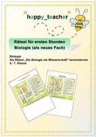 Vorschau - Spiele - Rätsel zum Thema: Biologie als Wissenschaft der Lebewesen - Seite 3