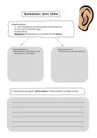 Vorschau - Arbeitsblätter - Arbeitsblatt aktives Zuhören/ Kommunikation - Deckblatt