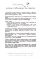Aperçu - Fiches - La bourse et le financement des entreprises. - Page 2
