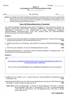 Vorschau - Klassenarbeiten - Schulaufgabe 3 - FOS - Oberstufe 12 - VWL - Seite 2