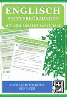 Vorschau - Arbeitsblätter - Englisch: Satzverkürzungen mit Present Participle - auch interaktiv - Seite 1