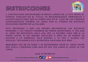 Vista previa - Juegos / Gamificación - Juego de mesa fonema f - página 2