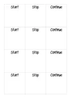 Vorschau - Arbeitsblätter - Start stop continue, Start ins Schuljahr, Kennenlernen - Seite 1
