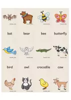 Vorschau - Stationenlernen - Matching Pairs / Stop&Swap: Animals - Seite 1