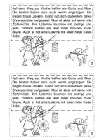 Vorschau - Arbeitsblätter - Lese-Mal-Buch: Sankt Martin - Seite 3