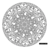 Vorschau - Arbeitsblätter - Mandala Malbuch: Monstermäßige Monstermandalas Halloween Kopiervorlage Mandala - Seite 3
