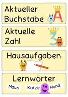 Vorschau - Poster - Monsterklasse Weitere Schilder Mottoklasse Klassenmaskottchen - Seite 1