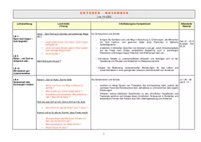 Vorschau - Lehrpläne/Lehrermaterial - Jahresplan evangelische Religion 2.Klasse Bayern - Seite 2