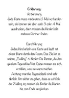 Vorschau - Spiele - Finde deinen Zwilling - Sprechmemory® - Tagesabläufe - Seite 1