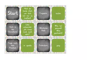 Vorschau - Spiele - Grammatikdominos - Seite 1