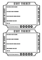 Vorschau - Poster - Exit Ticket - Wie war dein Tag? Kommst du zurecht? - Seite 2