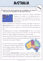 Vorschau - Arbeitsblätter - Australia - Geography - Seite 2