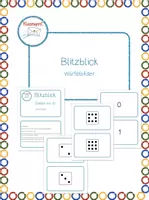 Vorschau - Spiele - Blitzblick Zahlen Würfelbilder - Deckblatt