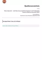 Vorschau - Stundenentwürfe - Was ist Sprache? - ,,Die Natur des sprachlichen Zeichens" von Ferdinand de Saussure (mit Verlaufsplanung und EWH; Abiturschwerpunkt 2024) - Seite 2