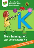 Vorschau - Arbeitsblätter - Mein Trainingsheft: Laut und Buchstabe K k - Deckblatt