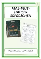 Vorschau - Stundenentwürfe - Mal-Plus-Häuser erforschen - Deckblatt