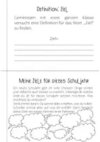 Vorschau - Arbeitsblätter - Erwartungen und Ziele zum Schulanfang - Seite 2