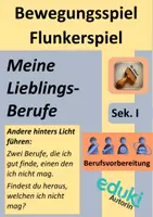 Vorschau - Spiele - Meine Berufswünsche - Bewegungsspiel, Flunkerspiel (Spiel, Berufsorientierung, Berufsvorbereitung, KAOA) - Deckblatt