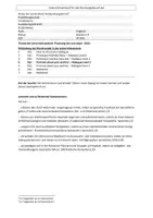Vorschau - Stundenentwürfe - Unterrichtsentwurf Englisch - UV - Dialogue - Practising the oral exam - Deckblatt