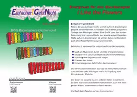 Vorschau - Audio-Dateien - Evergreens für Glockenspiele - I Like the Flowers - Deckblatt