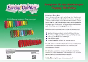 Vorschau - Audio-Dateien - Evergreens für Glockenspiele - Happy Birthday - Deckblatt