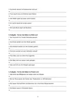 Vorschau - Stundenentwürfe - DAF/DAZ Grammatik: Übungen Passiv im Präsens, Daf, Daz, Vorgangspassiv, Deutsch, mit Antworten, Arbeitsblatt, A2, B1 - Seite 3