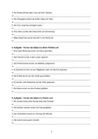Vorschau - Unterrichtsreihen - DAF/DAZ Grammatik: Übungen Passiv im Präteritum, Daf, Daz, Vorgangspassiv, Deutsch, mit Antworten, Arbeitsblatt, A2, B1, Vergangenheit - Seite 2