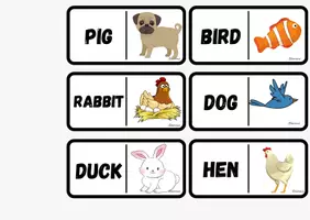 Vista previa - Unidades / Secuencias / Situaciones de Aprendizaje - Domino farm animals - página 2