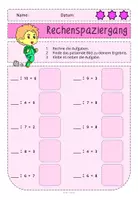 Vorschau - Arbeitsblätter - Rechenspaziergang Herbst ZR100 Einmaleins - Seite 3