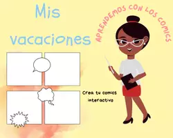 Vista previa - Hojas de trabajo - Mis vacaciones - Portada