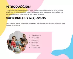 Vista previa - Hojas de trabajo - Mis vacaciones - página 1