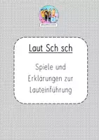 Vorschau - Spiele - Einführung zum Laut Sch sch - Einführungsspiel - Deckblatt