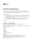 Vorschau - Lehrpläne/Lehrermaterial - Checkliste Kompetenzen für Kunst / Grundschule / NRW - Seite 1