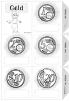 Vorschau - Arbeitsblätter - Geld Leporello (Mathematik) - Seite 1
