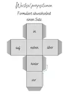 Vorschau - Spiele - Materialpaket kreativer Schreibanlass DaZ - Würfelspiele - Seite 1