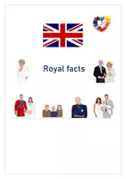 Vorschau - Fördermaterial/Inklusion - Facts about the British Royal Family - Deckblatt