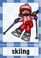 Vorschau - Bildkarten - Picture Cards - Winter Sports - Seite 3